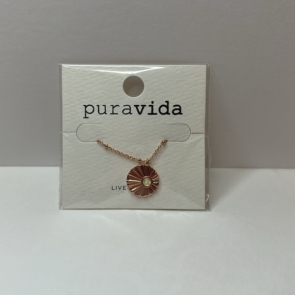 Pura Vida Rose Gold Necklace Set - Picture 3 of 6
